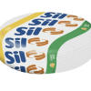 Rolo de cabo flexível Sil 6mm 750V branco com 100 metros de comprimento.