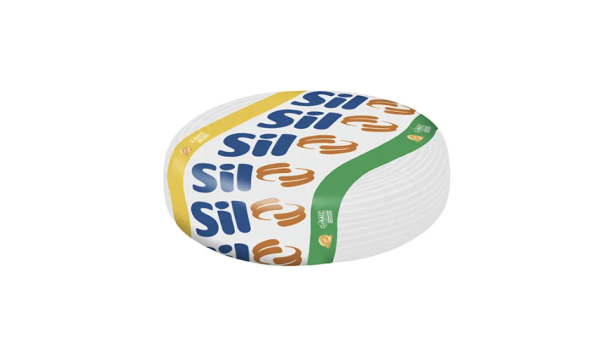 Cabo elétrico flexível Sil 1,5mm branco rolo de 100 metros.