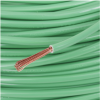 Fio de cobre flexível 4mm verde isolado para aterramento elétrico