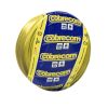 Rolo de cabo flexível Cobrecom 2,5mm 100 metros amarelo isolação 750V.