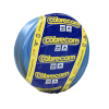 Cabo flexível 2,5mm 100m azul 750V Cobrecom para instalações elétricas internas