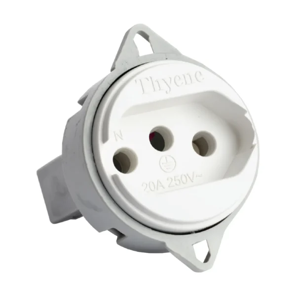 TOMADA DE PISO 2P + T 10A BRANCA THYENE